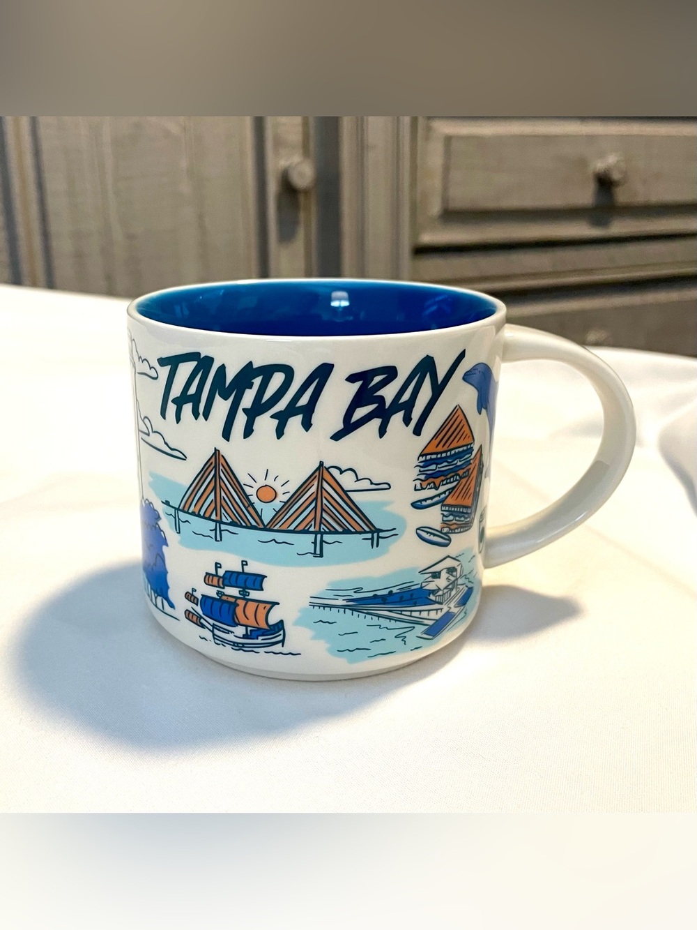 2023 STARBUCKS “Been There Series” TAMPA BAY - 14oz - Coffee/Tea Mug/Cup